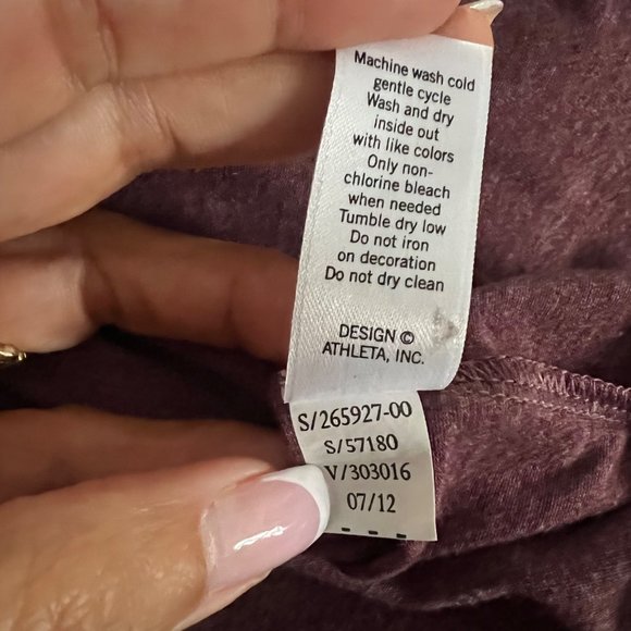 Athleta The Weekender Maxi Dress in Plum S - Picture 7 of 8